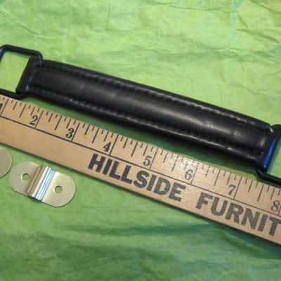 NOS leather guitar case handle for Hiscox Calton mark leaf skb gator crossrock flight case image 13