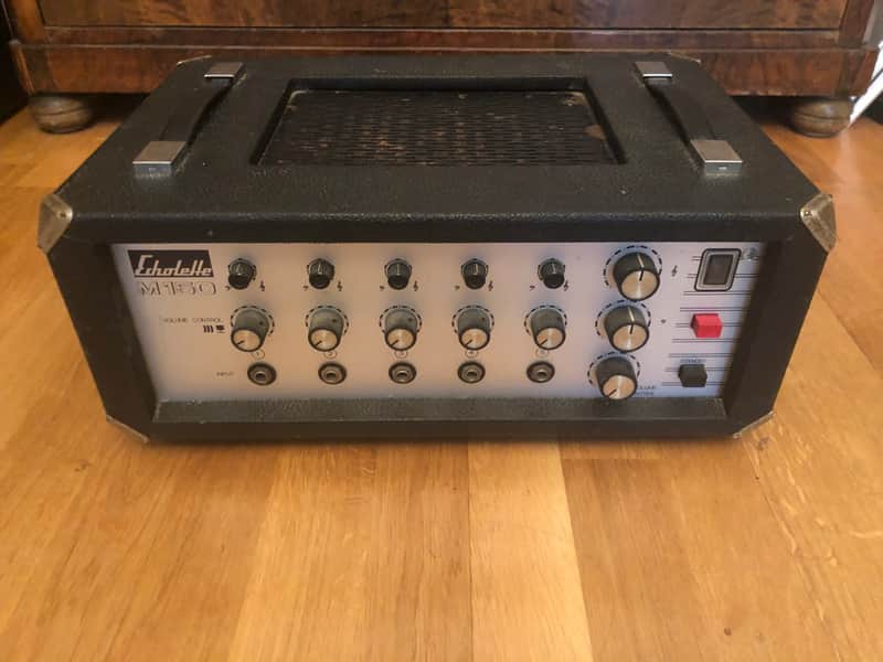 Klemt Echolette M150 1971 Vintage Tube 4 Channel 100 watt Head Amp - Vintage Marshall / Fender tones 1960s image 1
