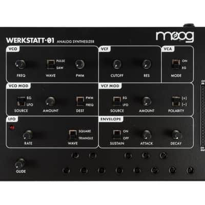 Moog Werkstatt 01 + CV Expander Analog Semi-Modular Synthesizer (Kit) [USED] image 2