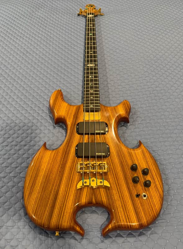 Alembic Custom 4 String JPJ 2016 - Zebrawood image 1