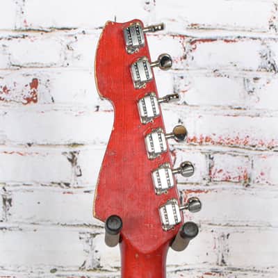 Galanti - 1960's Grand Prix Made In Italy Electric Guitar Cherry - VINTAGE image 23