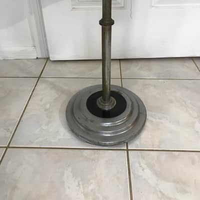 Vintage RARE 1930’s Western Electric 630A Microphone Floor Mounting Stand image 2