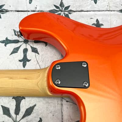 PRS SE NF3 with Maple Fretboard (Guyker 21:1 locking tuners) • Metallic Orange • 7.25 lb image 8