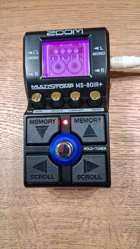 Zoom MS-80IR+ MultiStomp 2024 - Present - Black image 1