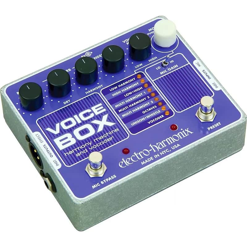 Electro-Harmonix Voice Box Harmony Machine & Vocoder – Elevate Your Vocals image 1