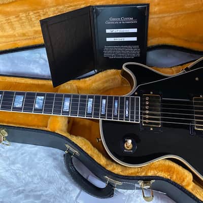 NEW! Gibson Custom Shop '68 Les Paul Custom Reissue - Gloss Ebony - Authorized Dealer - 9.2 lbs - G07303 image 10