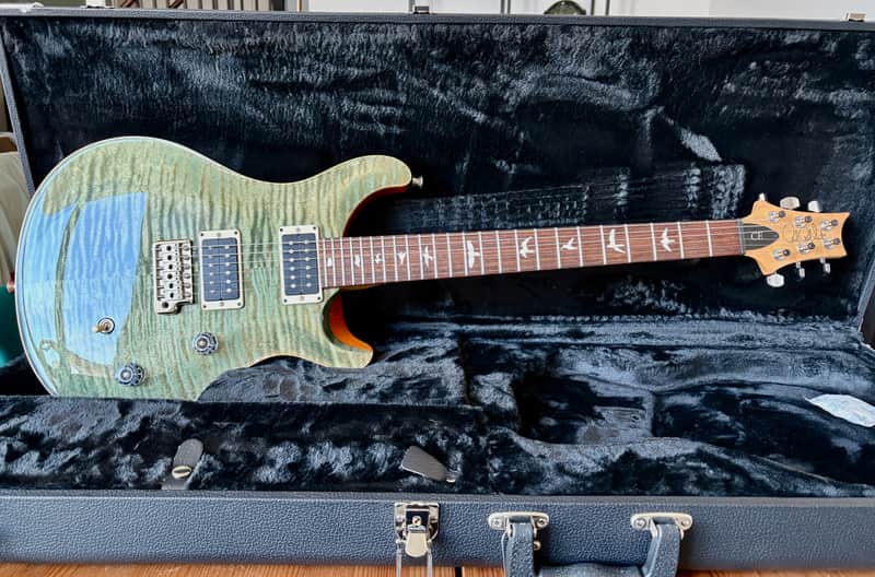 PRS CE24 2020 Trampas Green image 1