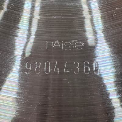 ‡‡‡Used Paiste 15" 2002 Heavy Hi-Hat Cymbals (Pair) - 90's Black Label Reissue In Excellent Condition‡‡‡ image 12
