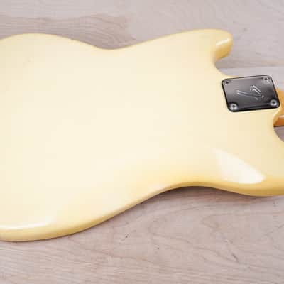 Fender Mustang 1978 Olympic White Vintage USA w/ Bag image 12