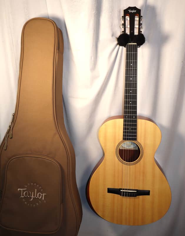 Taylor Academy A12e-N Nylon String Acoustic Electric Classical Guitar with gig bag used 2017 image 1
