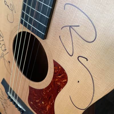 Dave Matthews Band signed Late 2000s Taylor Big Baby (Rare ‘07 Signing With LeRoi Moore) image 6