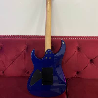 Cort X-2 BK X Series Double Cutaway HH with Tremolo 2010s - Blue image 9