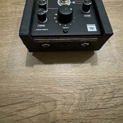 Oldmusic JBL Tabletop Preamp - Black Preamp based on Fairfield Barbershop and JBL control panel J201 MOSFET Overdrive Pedal Distortion Preamplifier Amp in a box Booster Boutique blues rock metal drive image 4