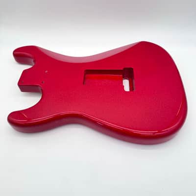 HooDoo Stratocaster Body Alder Sparkle Red hsb6408 image 5