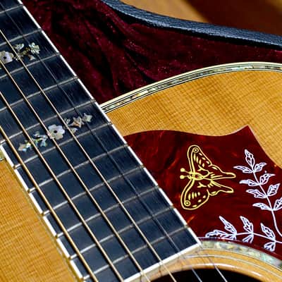 Gibson Acoustic Hummingbird Custom Koa Antique Natural with Gold Hardware 2003' image 7