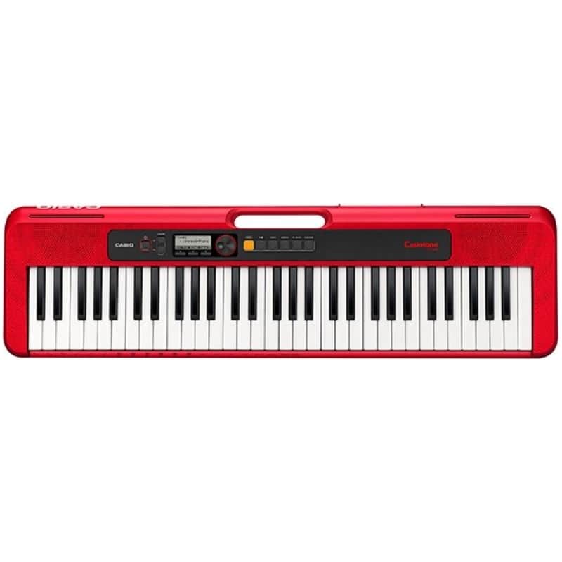 Casio CT-S200 Casiotone Portable Electronic Keyboard with USB, Red image 1