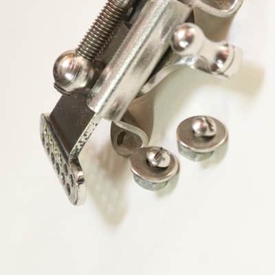 Ludwig P-338 Snare Drum Throw Off Strainer, "L" Logo Stamp, Nickel Plated - 1930s / INSPECTED & TESTED image 11