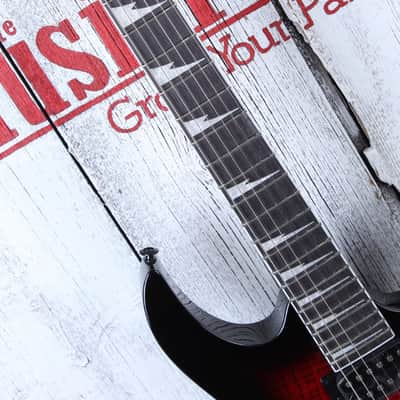 Ibanez Gio GRG320 Solid Body Electric Guitar Transparent Red Burst Finish image 9