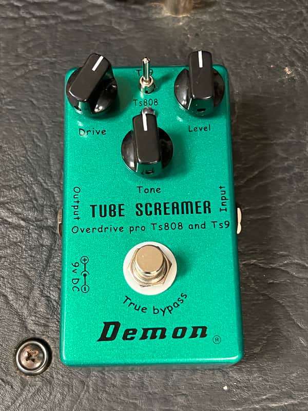 Demon Tube Screamer Ts808 Ts9 clone 2000s - Green TS 808 TS 9 image 1