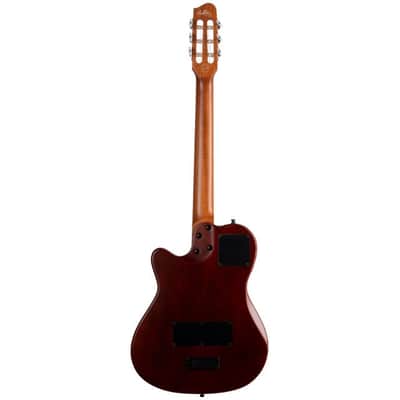 Godin Multiac Nylon Encore Classical Acoustic-Electric Guitar, Natural (includes Gig Bag) image 3