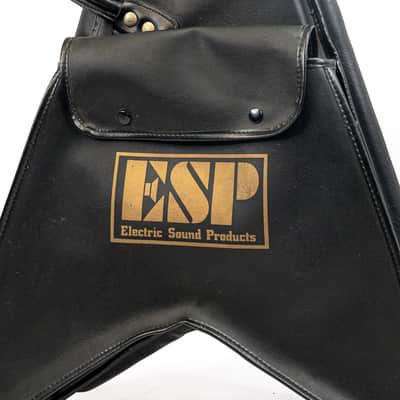 ESP V-Style Electric Guitar Gig Bag – Padded Case with Logo & Front Pocket image 2
