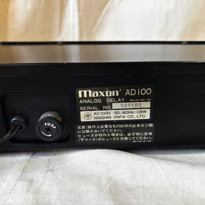 Maxon AD100 AD-100 ANALOG DELAY UNIT 80S VINTAGE BOX BBD MN3005 image 5