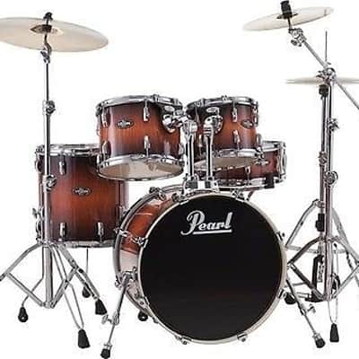 Pearl Vision Artisan II 5pc Drum Set Amber Burst Eucalyptus - VBA825SP/C476 image 1