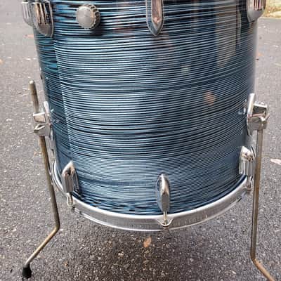 Tempro (pearl) Vintage MIJ 1960s - Blue Strata three piece image 12