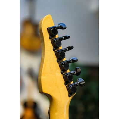 1990 Casio MG-510 Midi Guitar black image 4