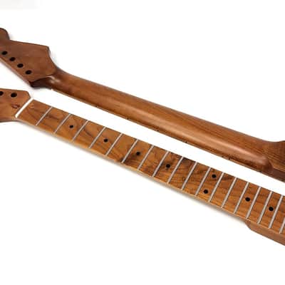 Brio LEFT HANDED or REVERSE HEADSTOCK** Nitro Satin Roasted Maple S-Style Neck image 3