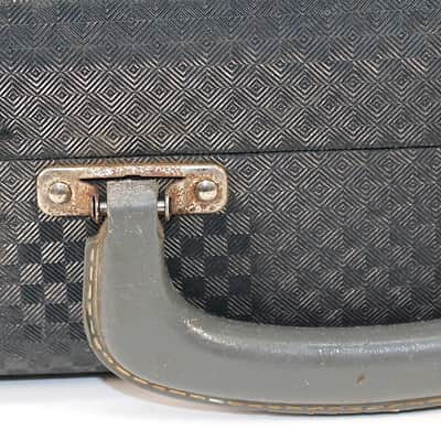 Ampeg or Burns Guitar Case • 1960's • Blue Diamond Tolex image 3
