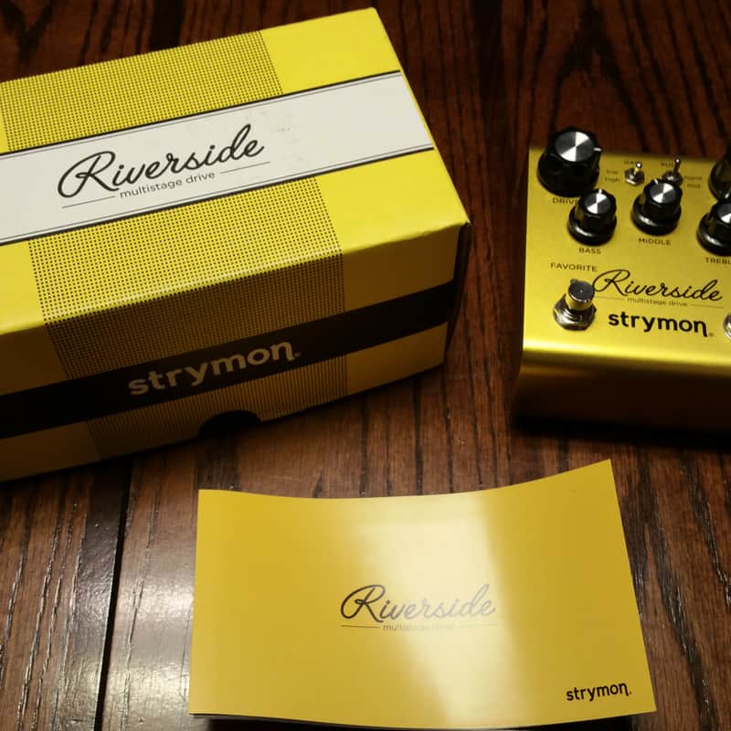 2016 Strymon riverside Gold