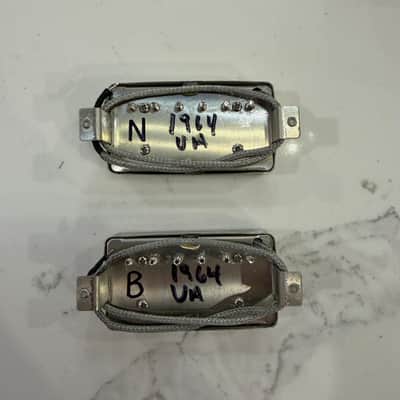 Virgil Arlo 1964 Humbuckers 2020-Present - Raw Nickel image 3