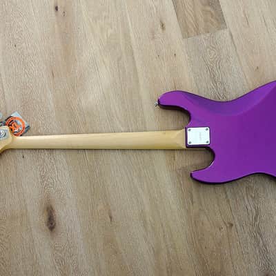 Bacchus Global Series - WL-434 Purple Heart Limited - 4 String Bass - Metallic Purple image 5