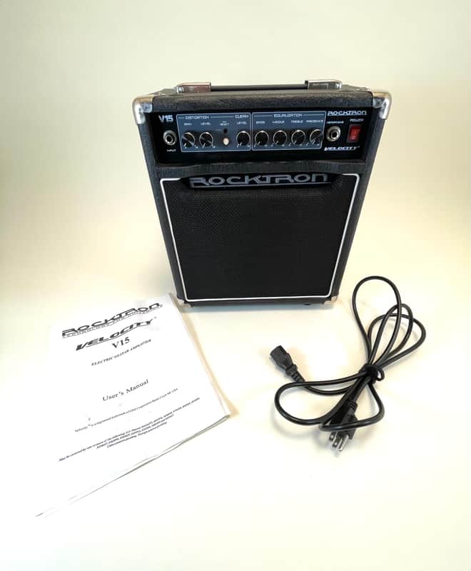 Rocktron Velocity V15 2000’s Black Tolex image 1