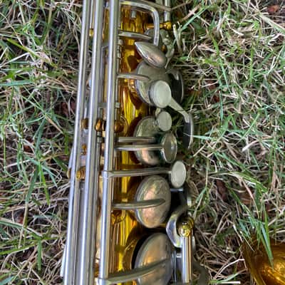 King 660 Alto Saxophone (USA) – Player‑Grade, Needs Setup – Original Hardshell Case + Soft Case + Stand image 12