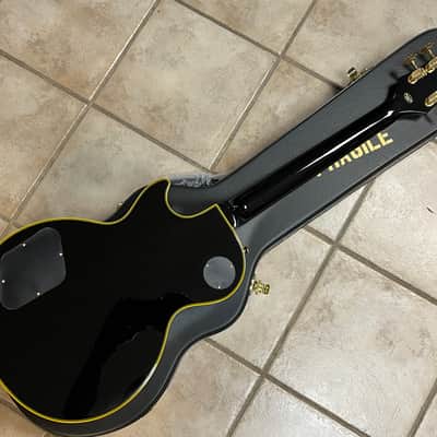 Epiphone Joe Bonamassa '59 Les Paul Custom Electric Guitar Antique Ebony image 6
