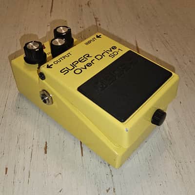 Boss SD-1 Super Overdrive 1981 - 1988 Made In Japan | Reverb