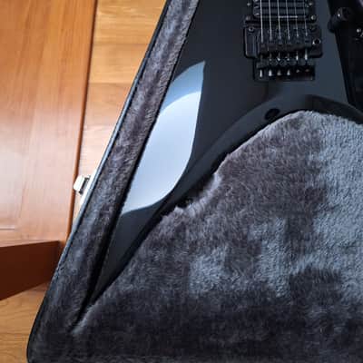 2008 Kramer Vanguard Flying V FR-440S Black w/OHSC image 12