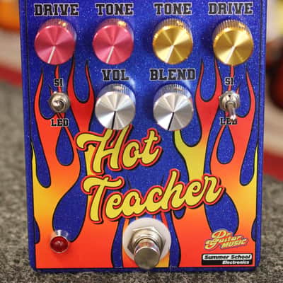 Summer School Electronics "HOT TEACHER" The Class Reunion Parallel Drive Fuzz Guitar Effects Pedal #8 image 1