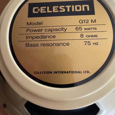 Celestion  Creamback speaker  12" 8 ohms image 1