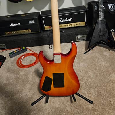 G&L USA Invader Plus Floyd Rose Cherry burst image 4