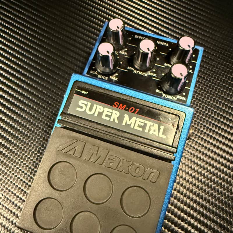 Maxon SM-01 Super Metal 1980s - Blue image 1