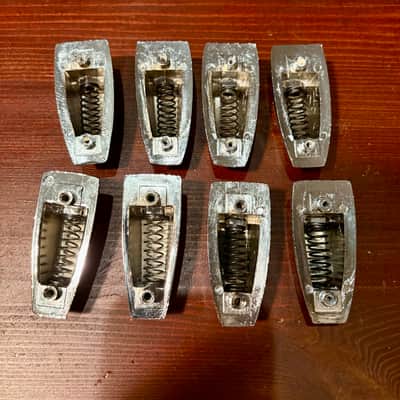 Ludwig Large Classic Lugs (8) 60's/70's - Chrome image 5