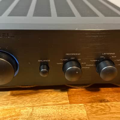 Rotel Ra 1520 Integrated Amplifier Phono Input Turntable Pre Out Black image 9