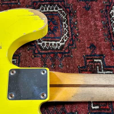 Fender Custom Shop '52 Heavy Relic Telecaster 2013 Graffiti Yellow image 18