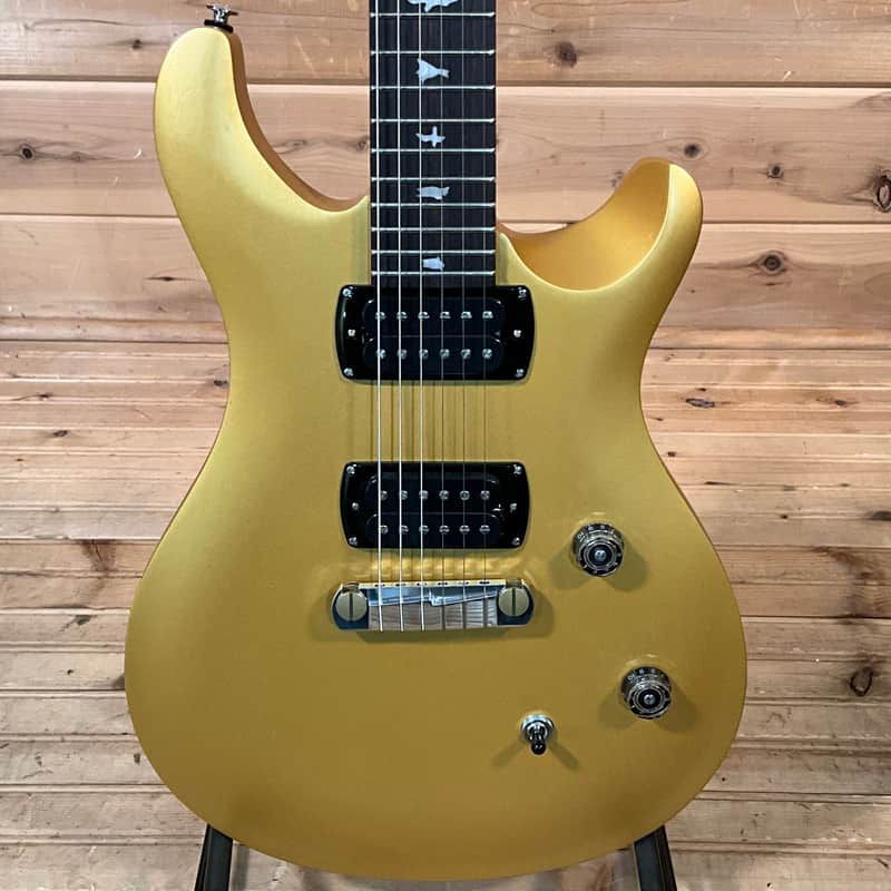 PRS SE CE 24 Standard Satin Electric Guitar - Metallic Gold image 1