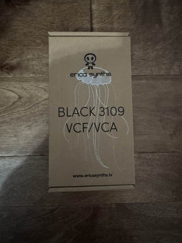 Erica Synths Black 3109 VCF/VCA - AS3109 Vintage Roland Filter w/ Box image 1