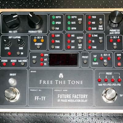 Free The Tone FF-1Y Future Factory RF Phase Modulation Delay 2019 - Tan image 3