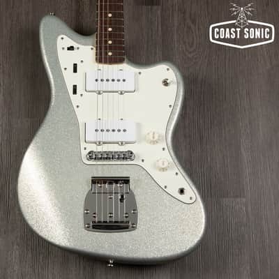 Mint Nash Guitars JM-63 Silver Sparkle w/SKB hardcase image 1